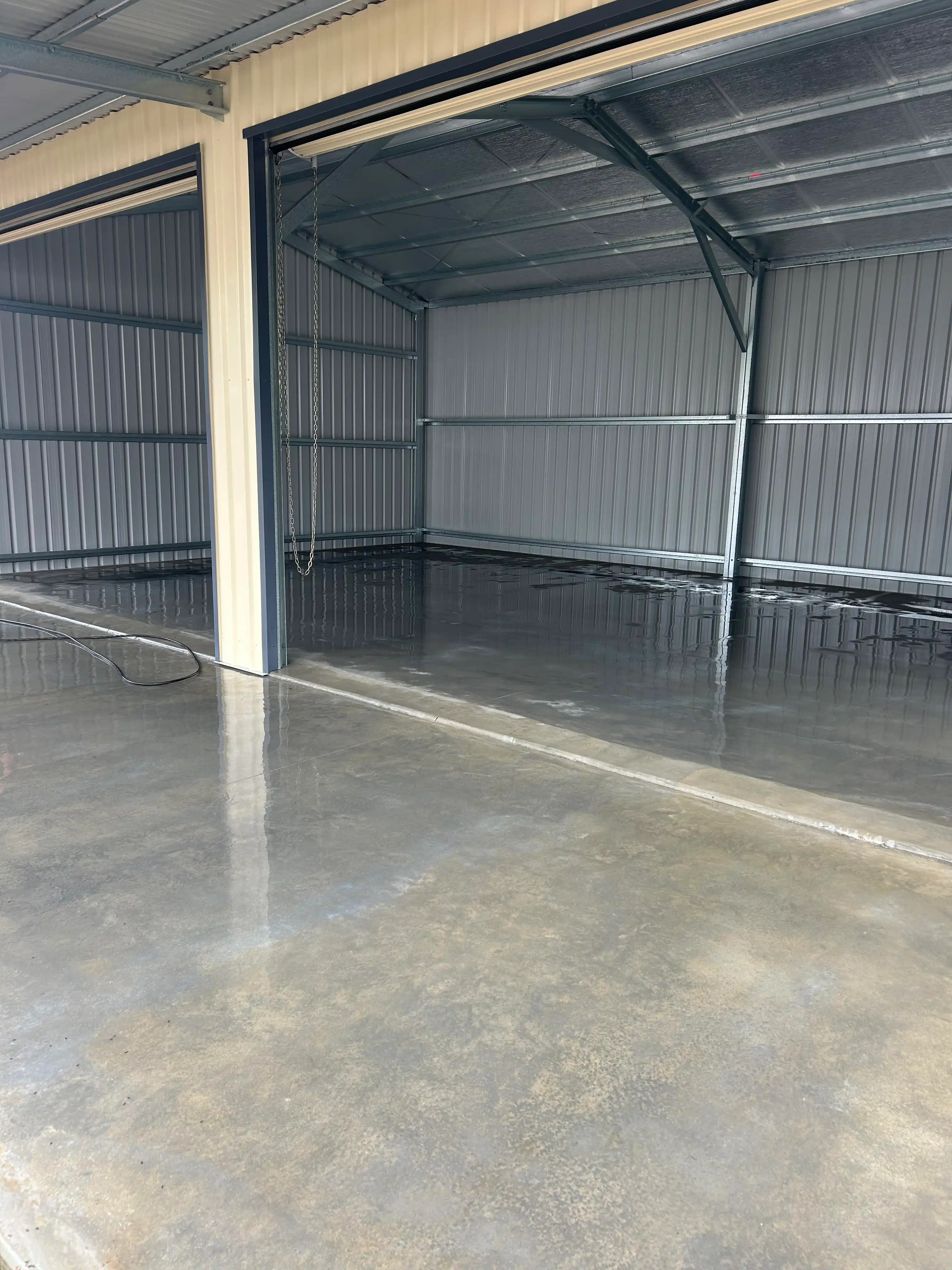 Commercial concrete flooring